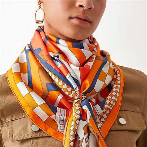 hermes scarf hooks|Hermes scarves collection.